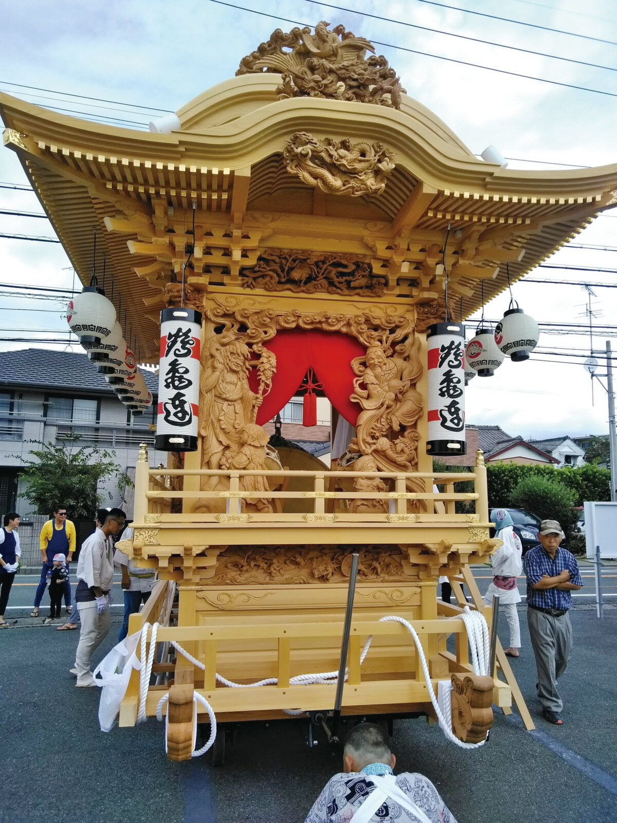 約5000万円をかけ、平成30年に完成した二代目屋台